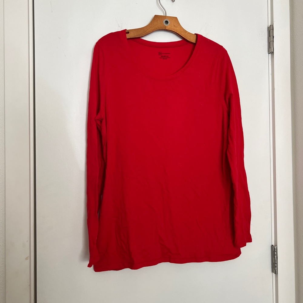 No Boundaries | Red Long Sleeve